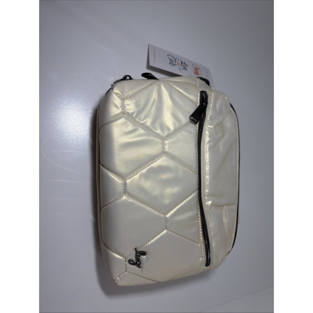 Lug Bebop Crossbody Bag - Metallic Champagne
